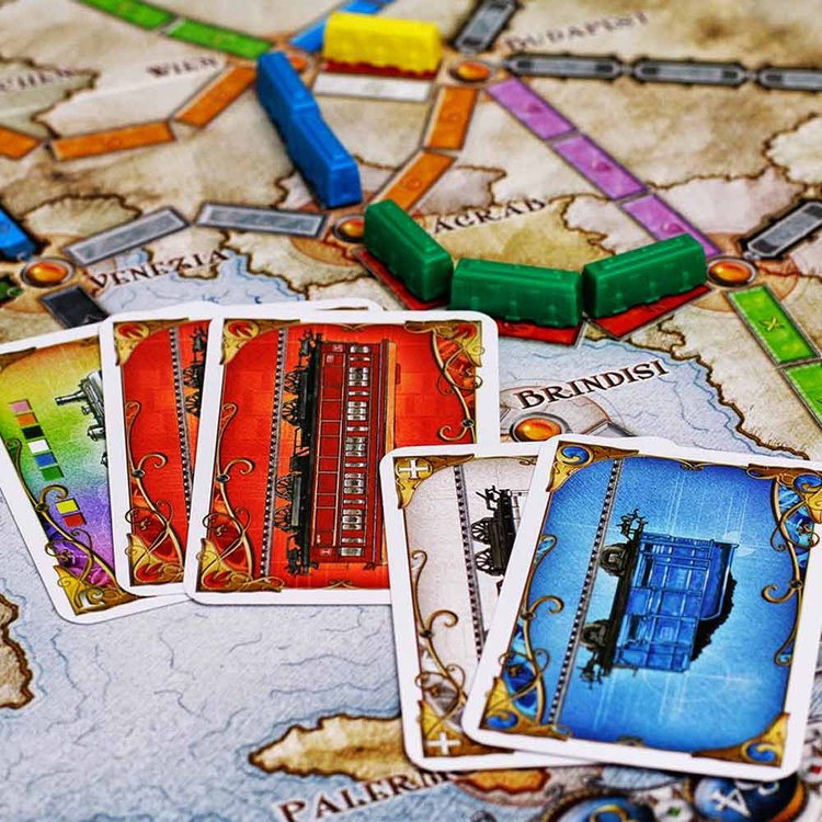 Настольная игра: Ticket to Ride: Европа (3-е рус. изд.) — картинка 9
