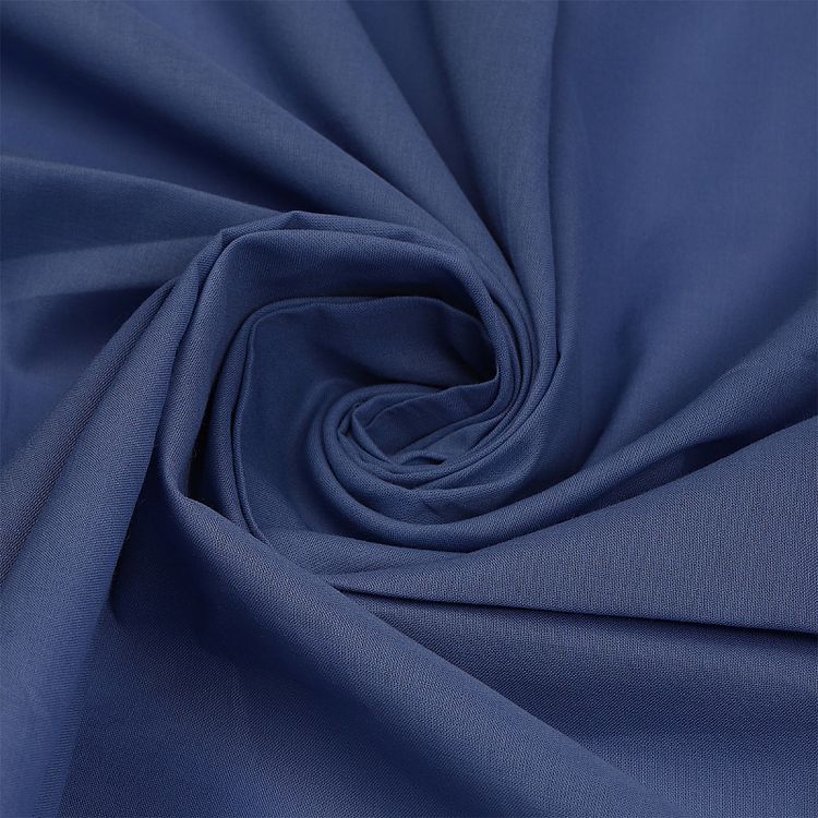 Ткань Батист, 1 м х 150 см, 72 г/м², цвет: синий, TBY