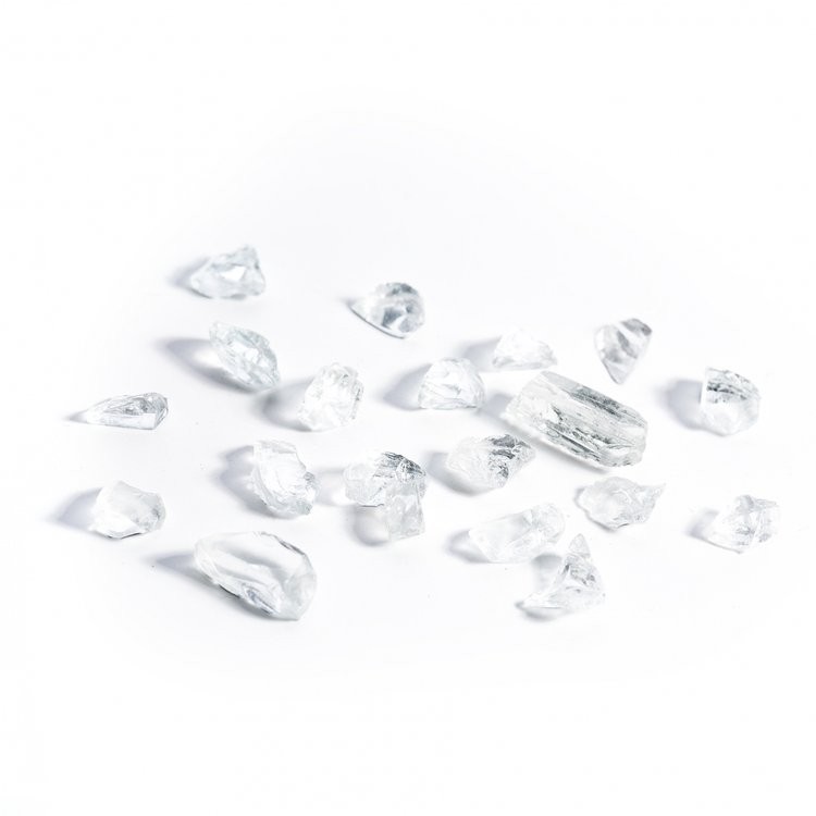 Стеклянная крошка зеркальная односторонняя Mirror, средняя, 100г — картинка 3