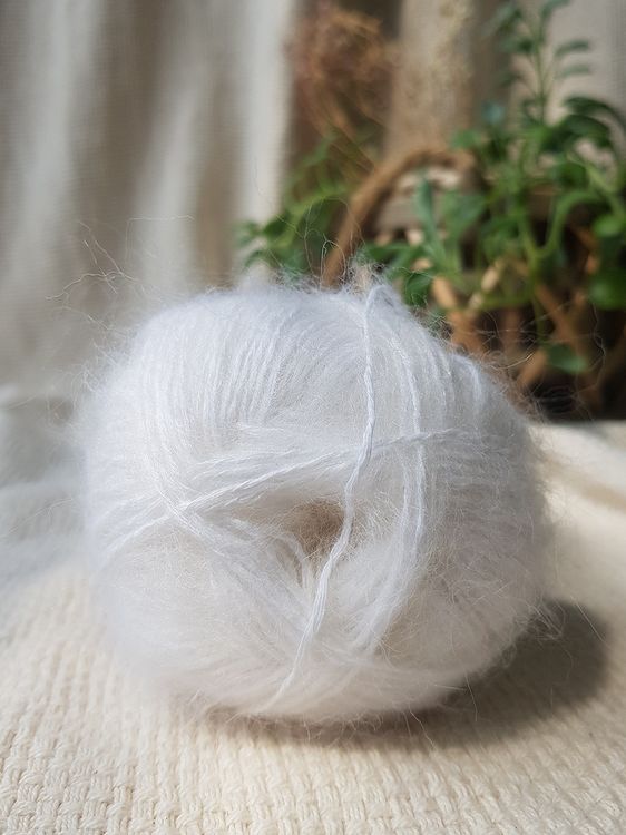 Пряжа Камтекс Астория (002), отбелка, 5 шт. по 50 г — картинка 4