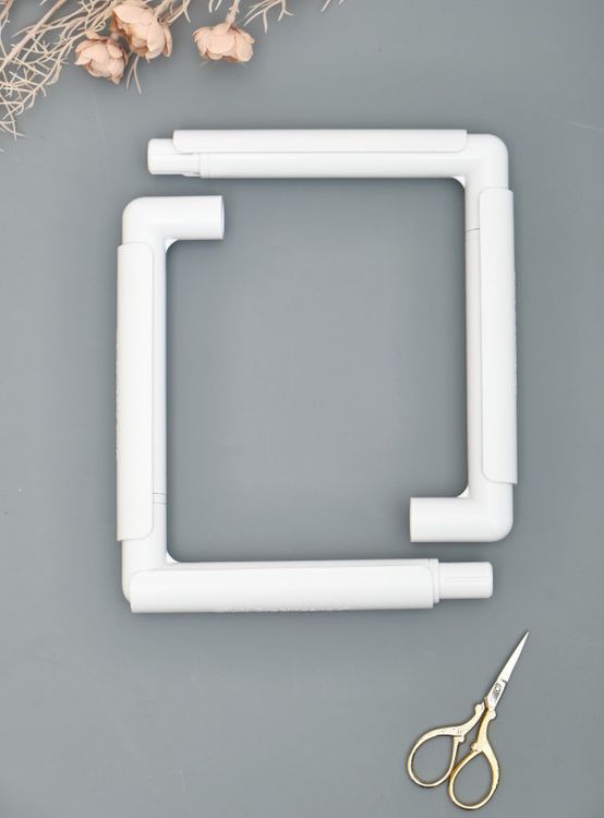 Пяльцы с клипсами 20х20 (Q-snap), CALIN — картинка 2