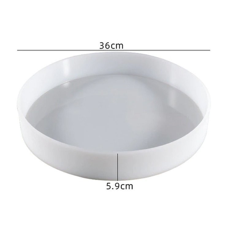 Силиконовый молд - Объемный круг, d36см 1 шт. — картинка 2