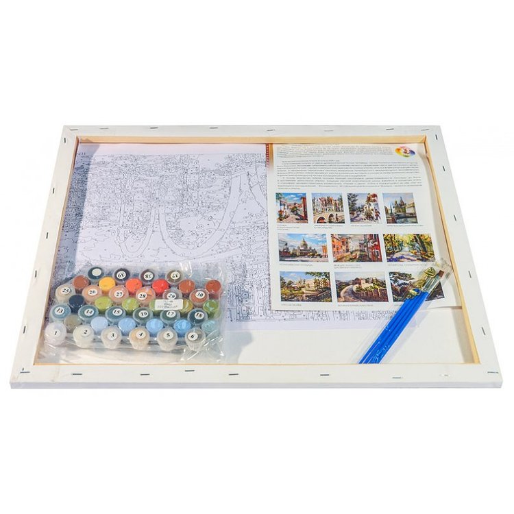 Картина по номерам «Испания. Михас» — картинка 3