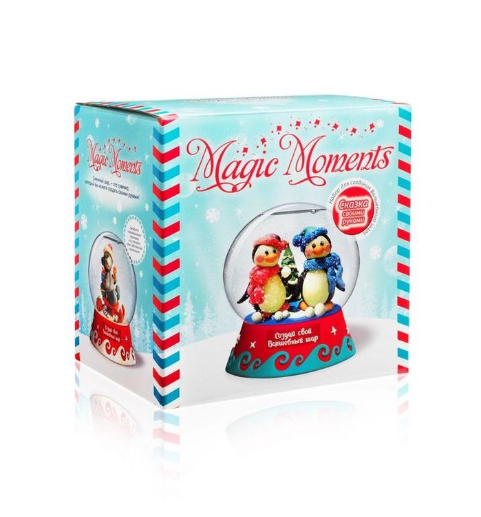 Большой набор Создай Волшебный шар, Пингвины — картинка 6