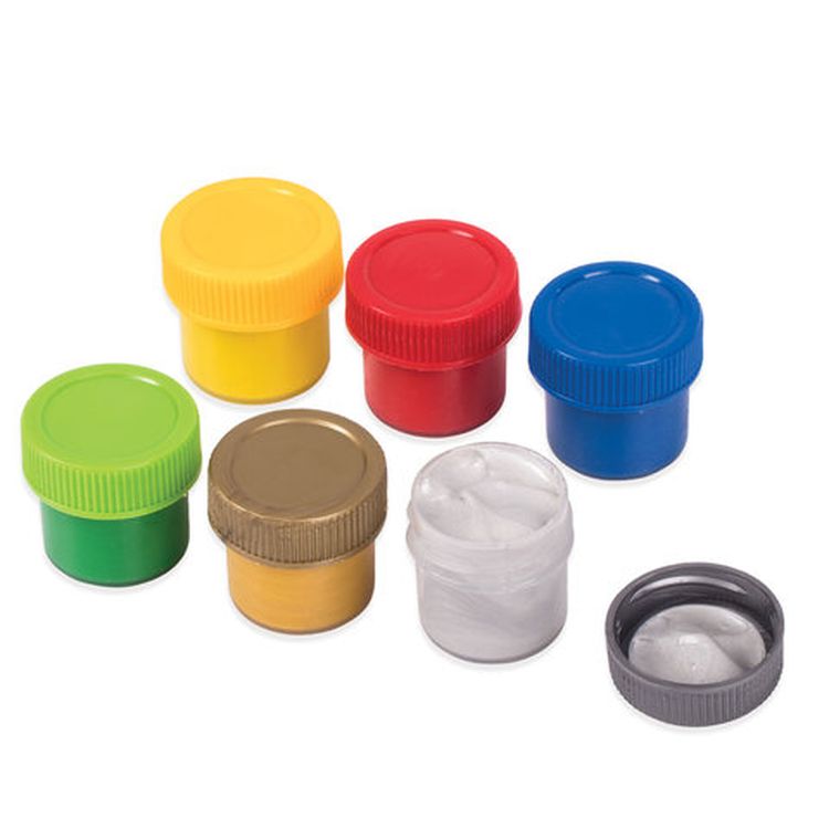 Гуашь Юнландия «Юный волшебник» 4+2 цвета (золотистый+серебристый) по 20 мл — картинка 3