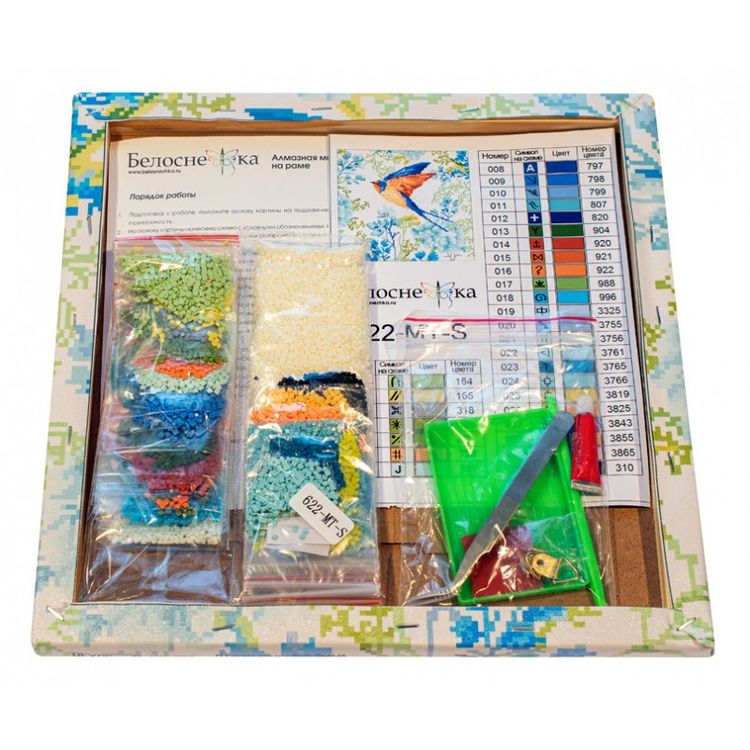 Алмазная вышивка «Ласточка» — картинка 3