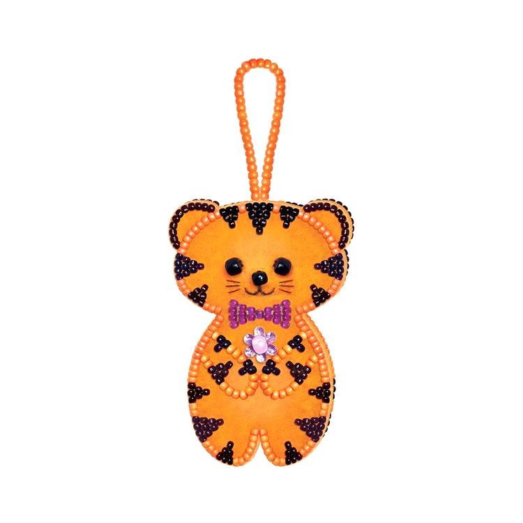 Набор для создания украшения-патча «Милый тигр» — картинка 2