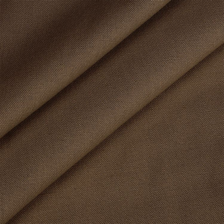 Ткань льняная, 1 м x 140 см, 200 г/м², цвет: кэмел, TBY — картинка 3