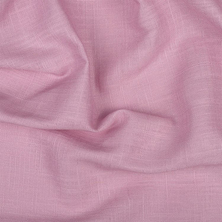 Ткань льняная, 1 м x 140 см, 190 г/м², цвет: пыльная роза, TBY — картинка 2