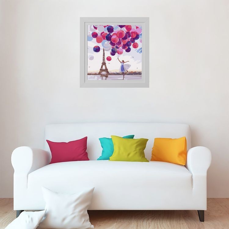 Картина по номерам «Воздушное настроение» — картинка 3