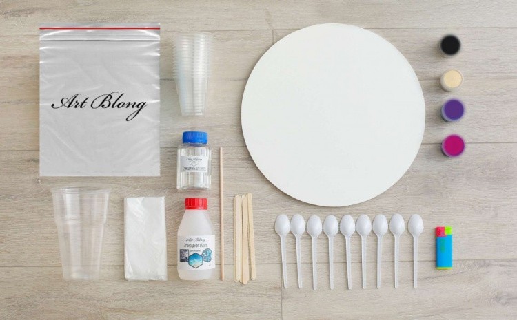 Набор для создания картины эпоксидной смолой Resin Art Blong — картинка 2