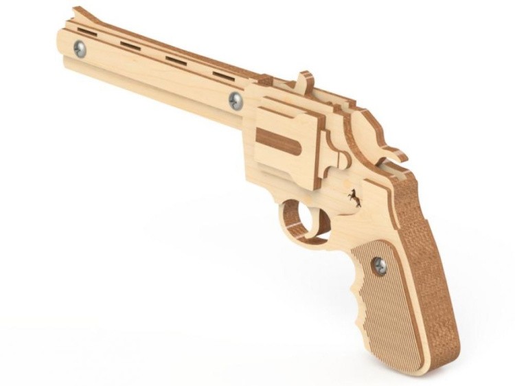 Конструктор из дерева «Резинкострел револьвер», Древо игр — картинка 2