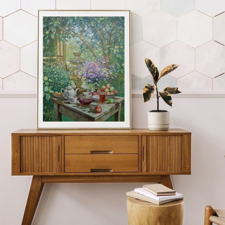 Картина по номерам «Штуц Е. На даче» — картинка 4