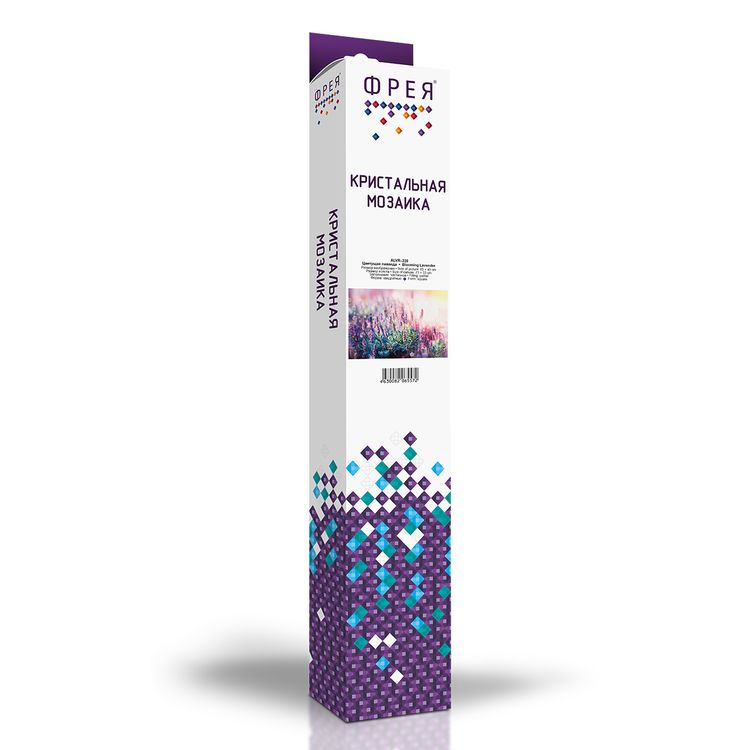 Алмазная вышивка «Цветущая лаванда» — картинка 3