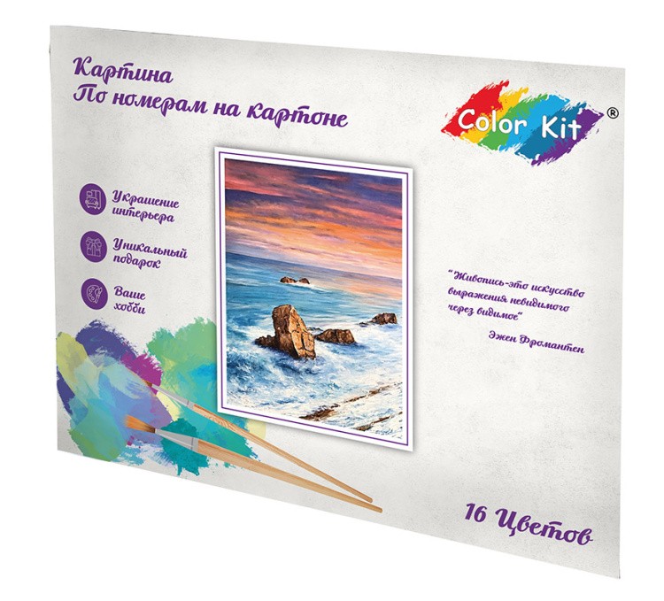 Картина по номерам «Енотик» — картинка 3