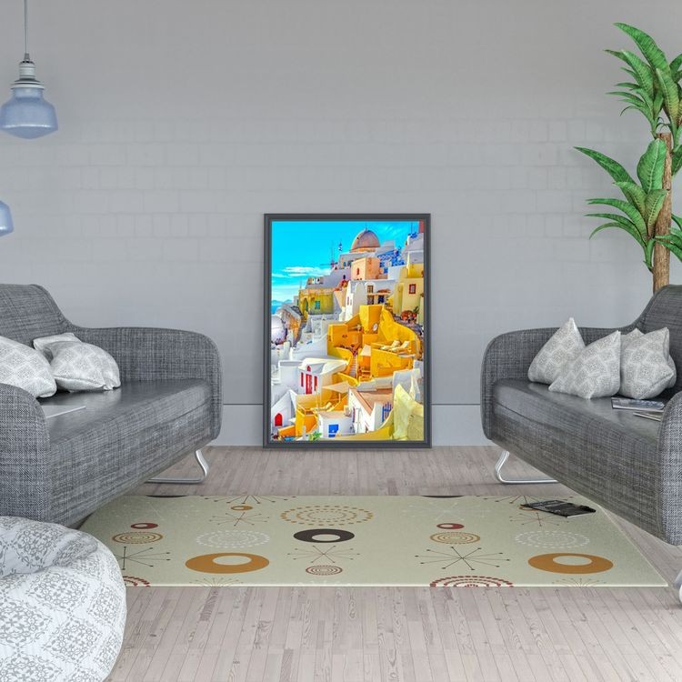 Картина по номерам «Санторини. Греция» — картинка 4