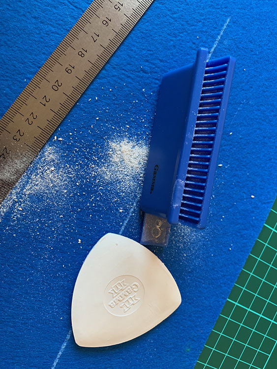 Точилка для мела, пластиковая, Gamma — картинка 11