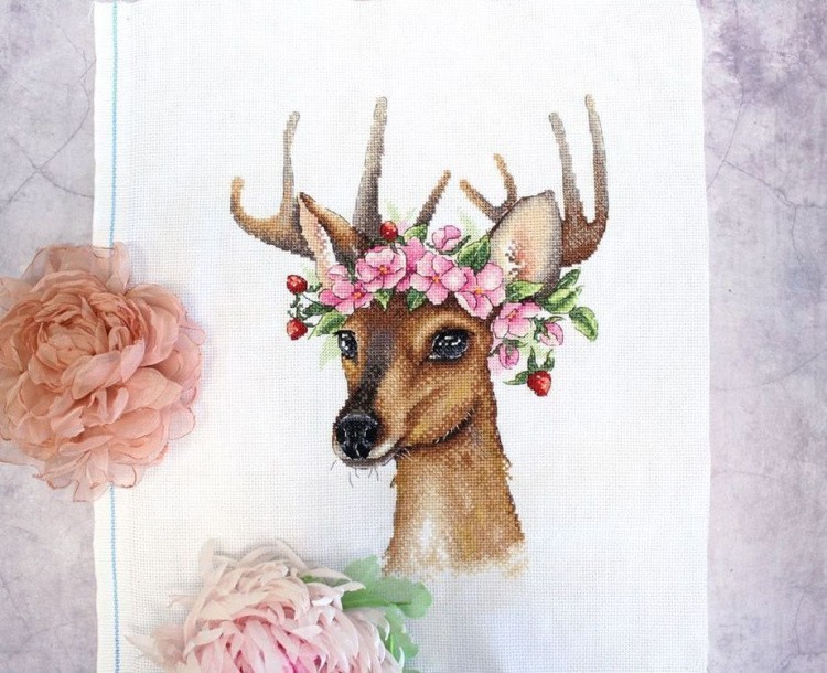 Набор для вышивания «Лесной олень» — картинка 2