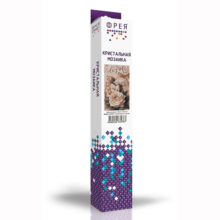 Алмазная вышивка «Чайные розы» — картинка 2