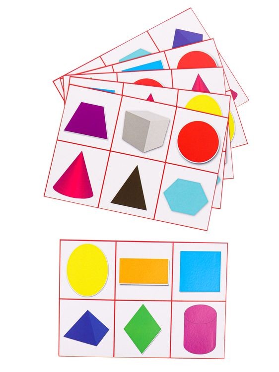 Лото «Цвета и фигуры» — картинка 4