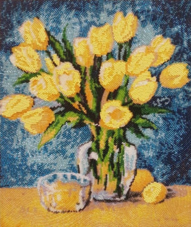 Набор для вышивания «Солнечные тюльпаны»