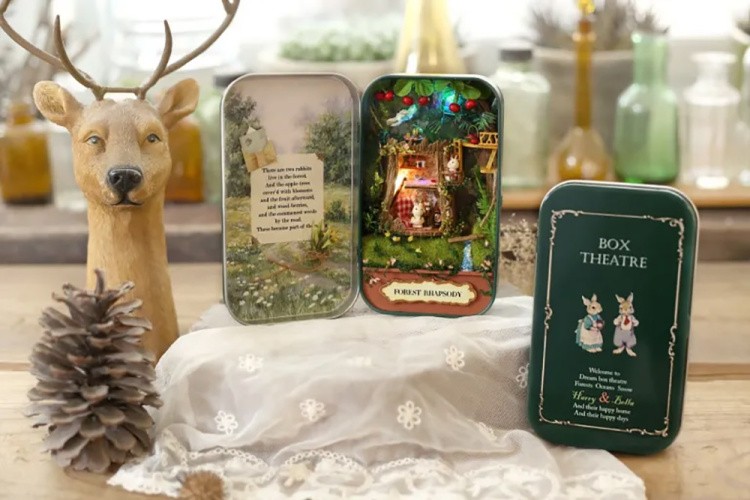 Сборная модель Румбокс. Домик в шкатулке «Лесная рапсодия» — картинка 4