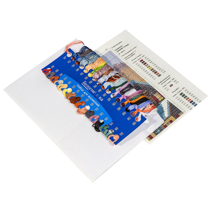 Набор для вышивания «Зимняя улица» — картинка 2