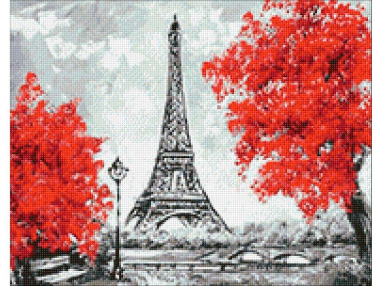 Алмазная вышивка «Парижские виды» — картинка 2