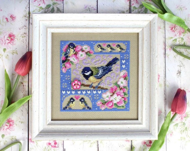 Набор для вышивания «Мини-семплер. Весенняя композиция» — картинка 5