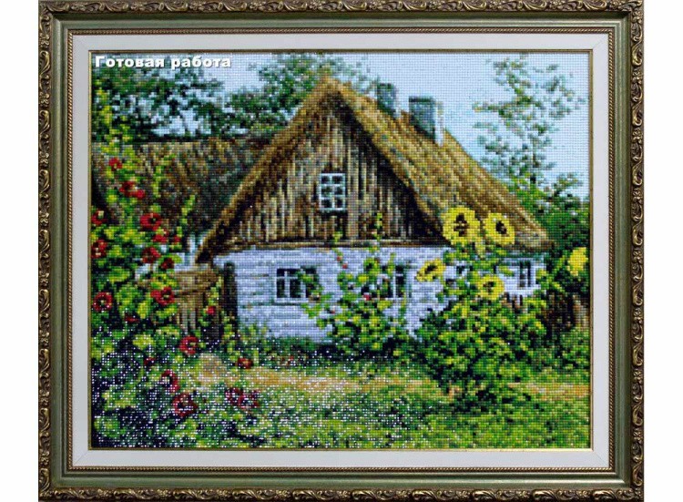 Алмазная вышивка «Лето в деревне» — картинка 2