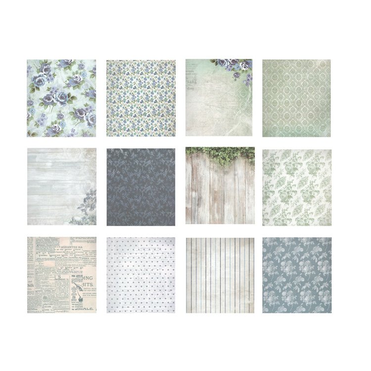 Набор бумаги «Лиловый букет» — картинка 3