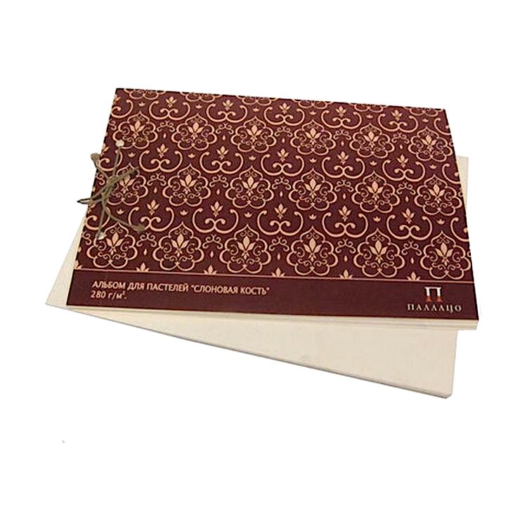 Альбом для пастели А4 «Палаццо», 210х297 мм, 20 л., 280 г/м2, цвет слоновая кость, сутаж — картинка 3