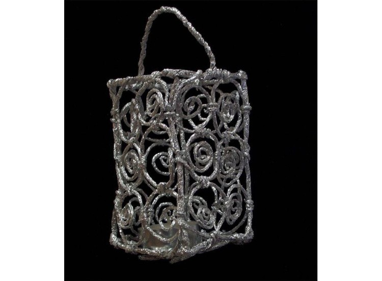 Плетение из фольги «Подсвечник» — картинка 4