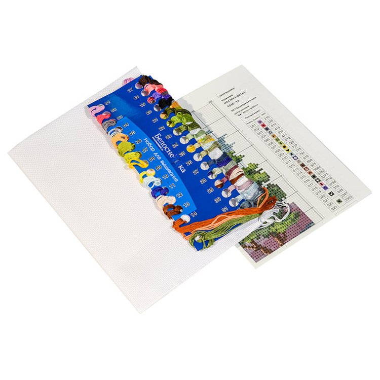 Набор для вышивания «Мостик в цветах» — картинка 2