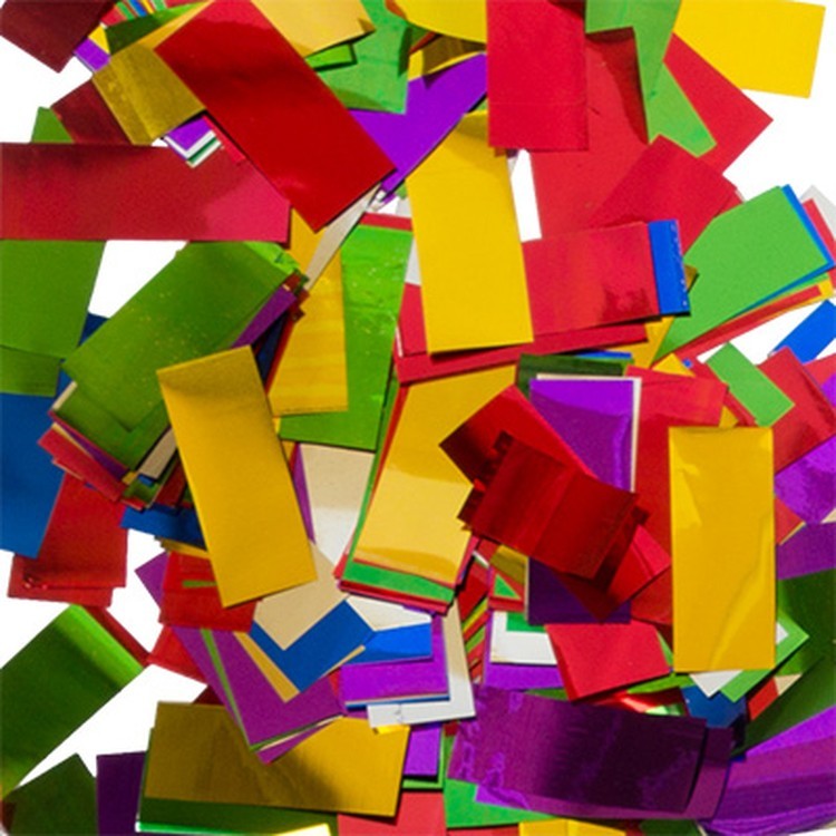 Пневмохлопушка 1 шт., 30 см, фольгированное конфетти, BOOMZEE — картинка 3