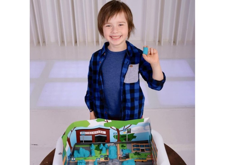 Набор космического песка «Дорожные приключения» 1 кг — картинка 8