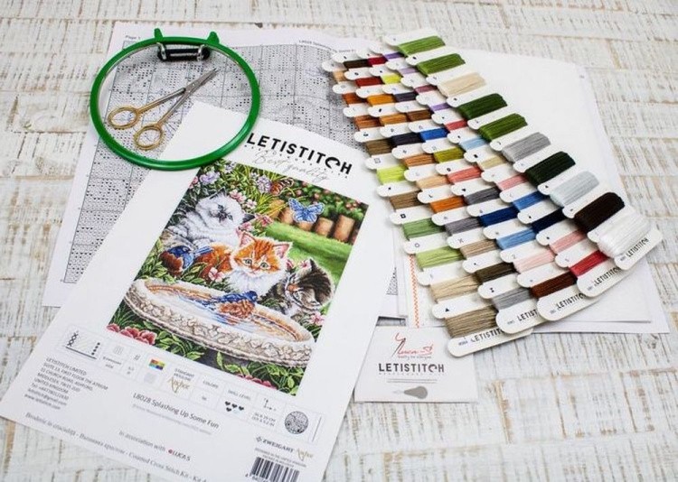 Набор для вышивания «Splashing Up Some Fun» — картинка 4