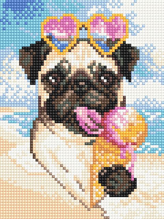 Алмазная вышивка «Ванильное лето» — картинка 2