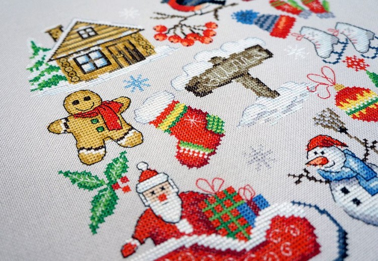 Набор для вышивания «Зима» — картинка 3