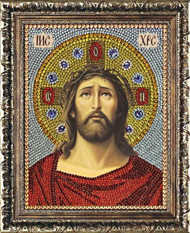 Термостразы «Иисус Христос в терновом венце» — картинка 2