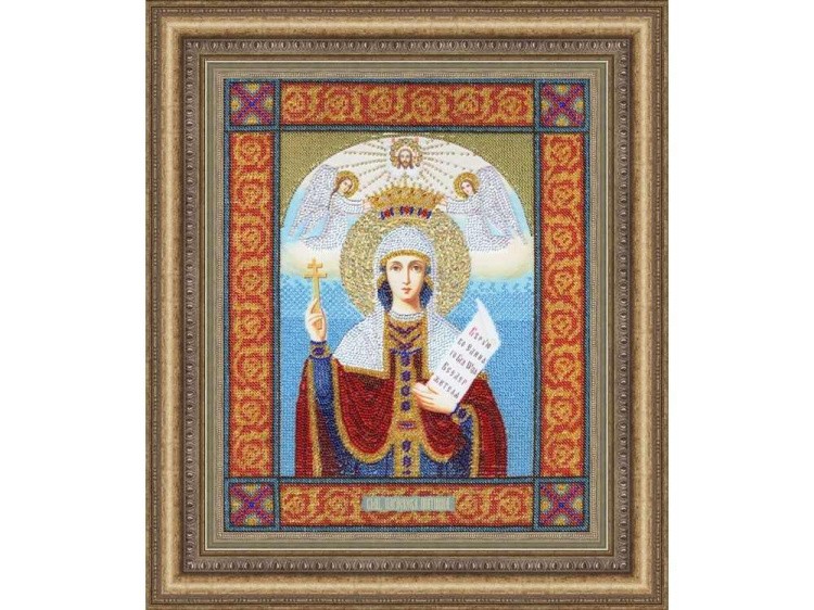 Набор вышивки бисером «Икона Святой Великомученицы Параскевы Пятницы» — картинка 2