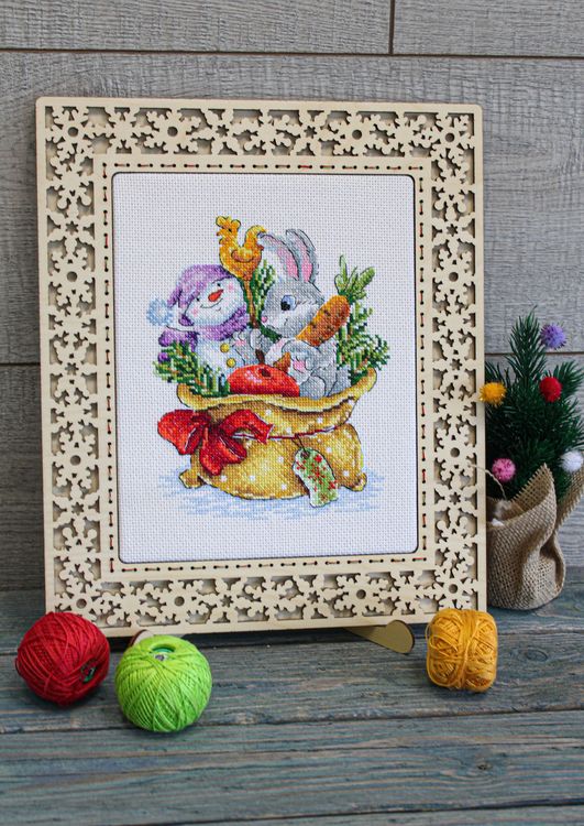 Набор для вышивания «Мешок с подарками» — картинка 2