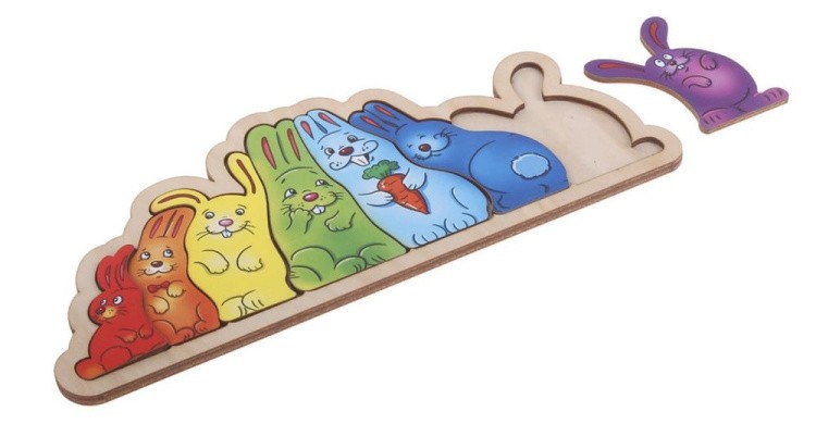 Развивающее пособие из дерева «Головоломка. Солнечные зайчики» — картинка 3