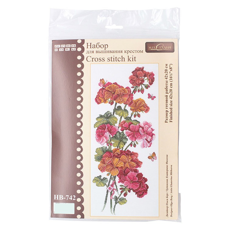 Набор для вышивания «Герань» — картинка 4