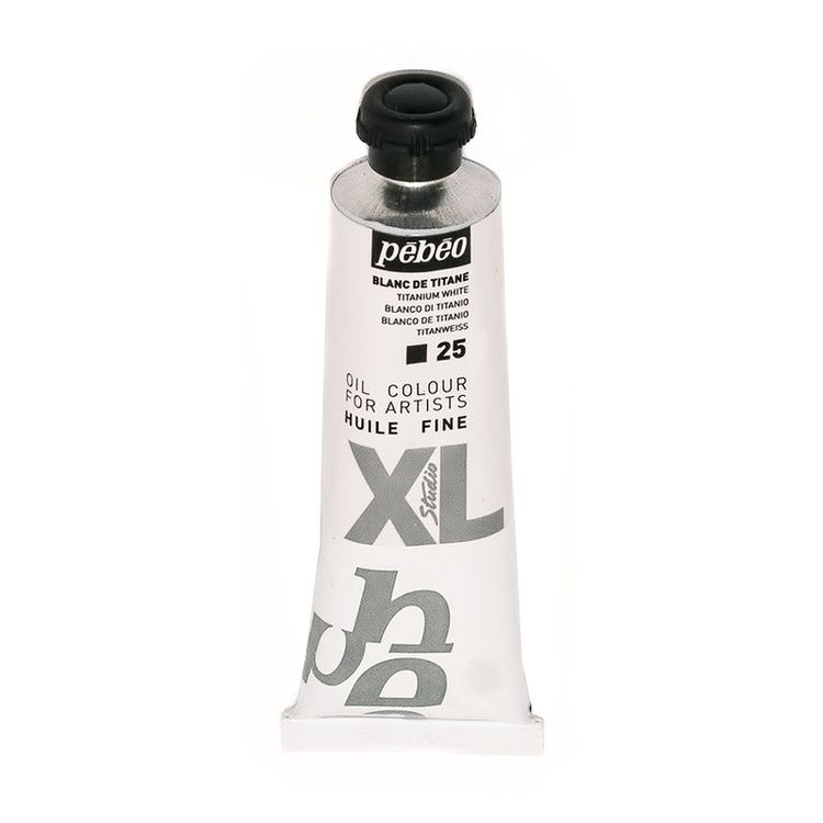 Краска масляная Pebeo XL (Белила титановые), 37 мл — картинка 2