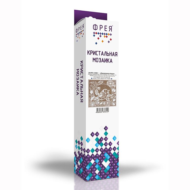 Алмазная вышивка «Кружевная птица» — картинка 2