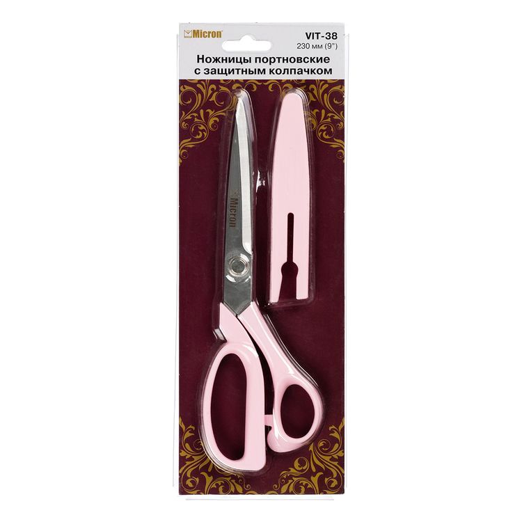 Ножницы портновские, в блистере, 230 мм, Micron — картинка 4