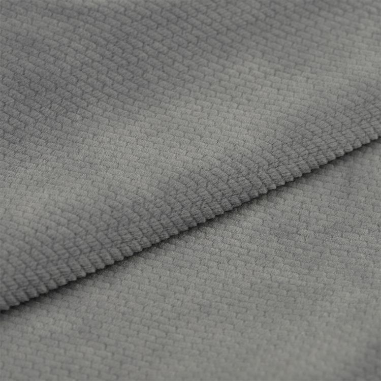 Ткань вельбоа, рисунок кирпичей, 3 м, ширина 180 см, цвет: серебристый, TBY — картинка 6