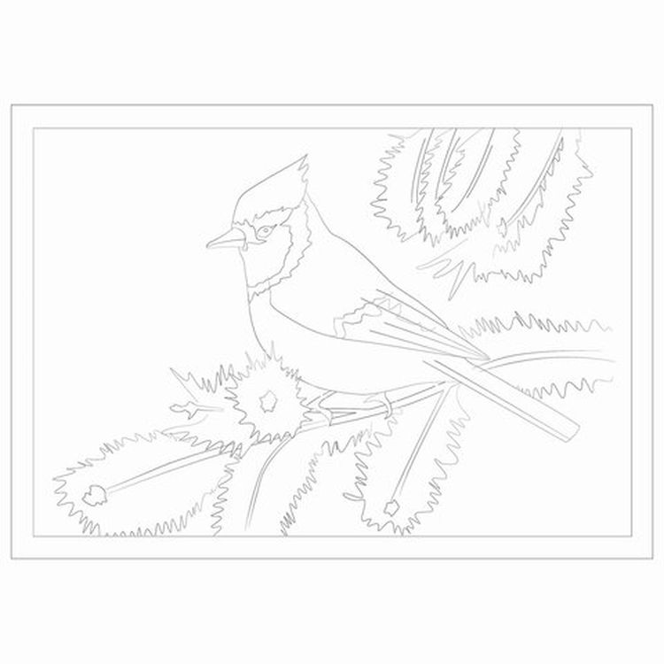 Бумага для акварели с эскизом, А4, 10 л., 200 г/м2, BRAUBERG — картинка 5