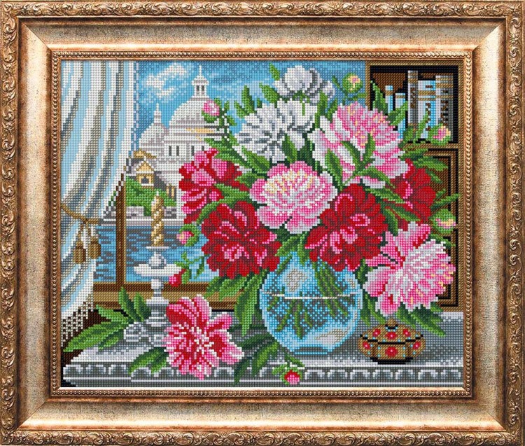 Набор вышивки бисером «Натюрморт в венецианском стиле» — картинка 2